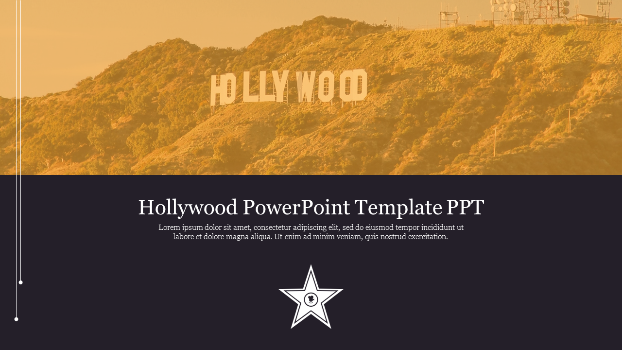 Hollywood PowerPoint Template PPT